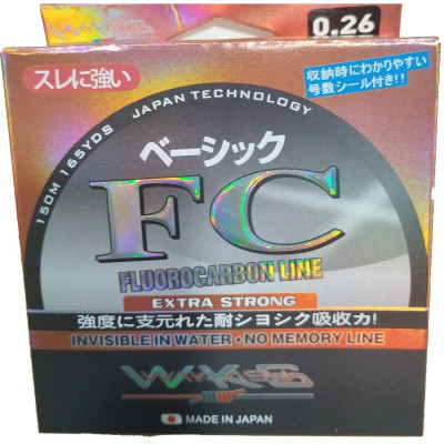 WKS FLUOROCARBON FC 150MT 0 26 JAPAN