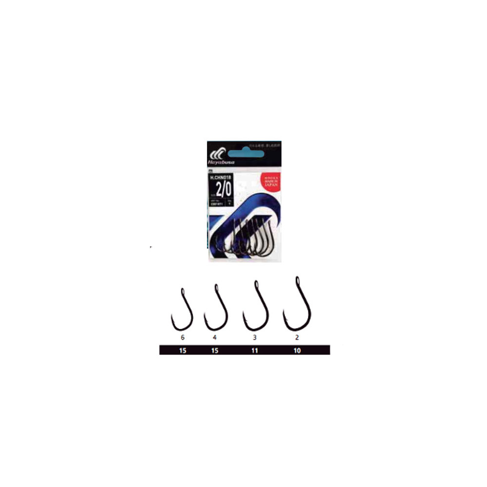 ANZUELO HAYABUSA H CHN018 Nº1  8 UND
