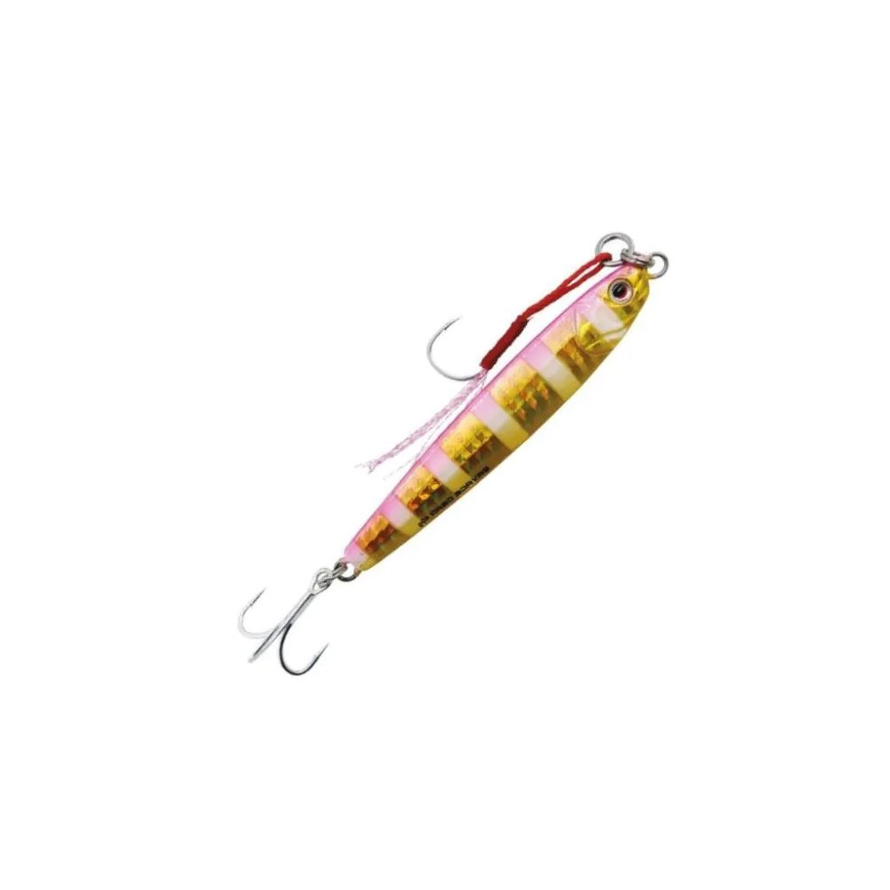 E-SG 3D SLIM MINNOW JIG 100G GOLD PINK