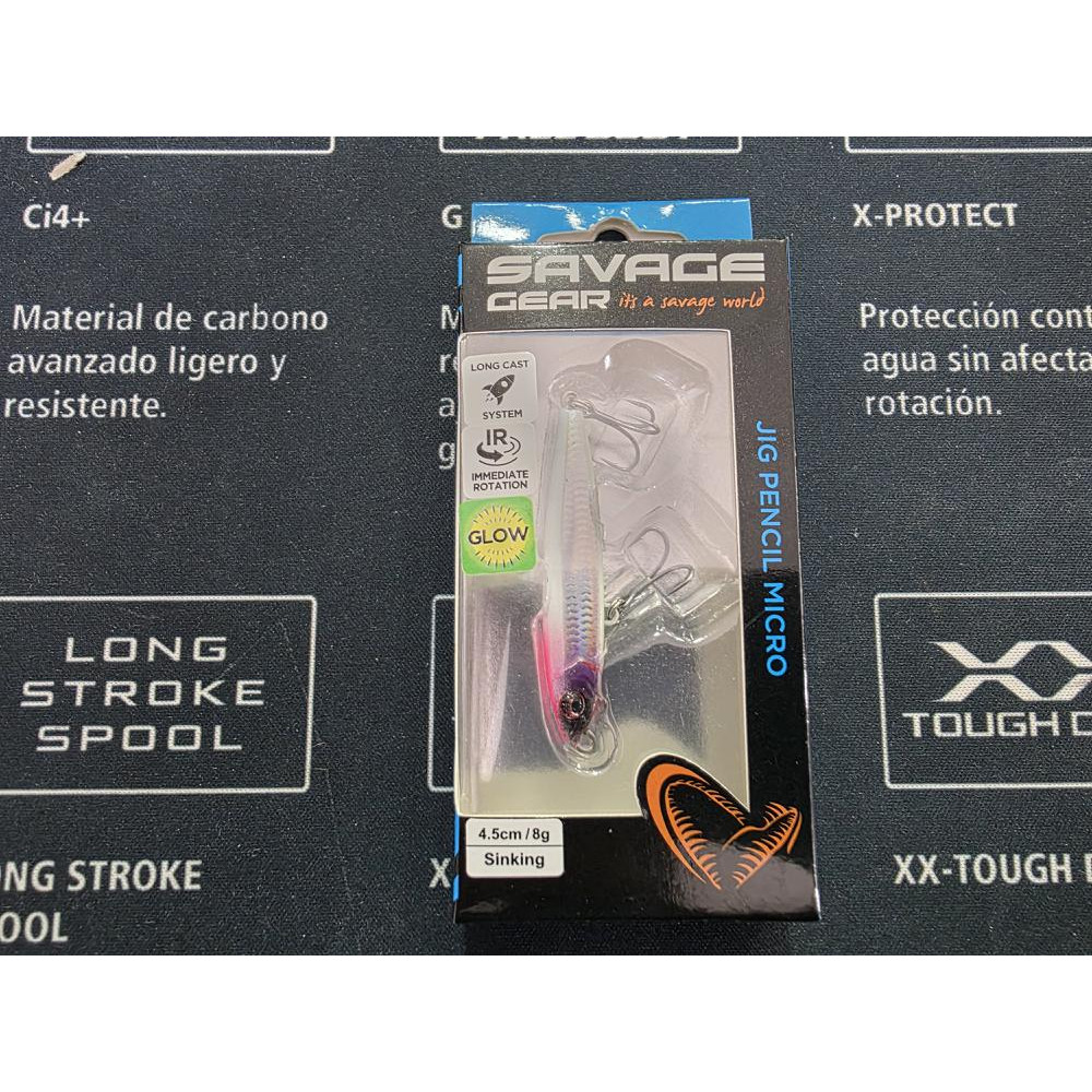 JIG PENCIL MICRO Z 4 5CM S HOLO WHITE GL