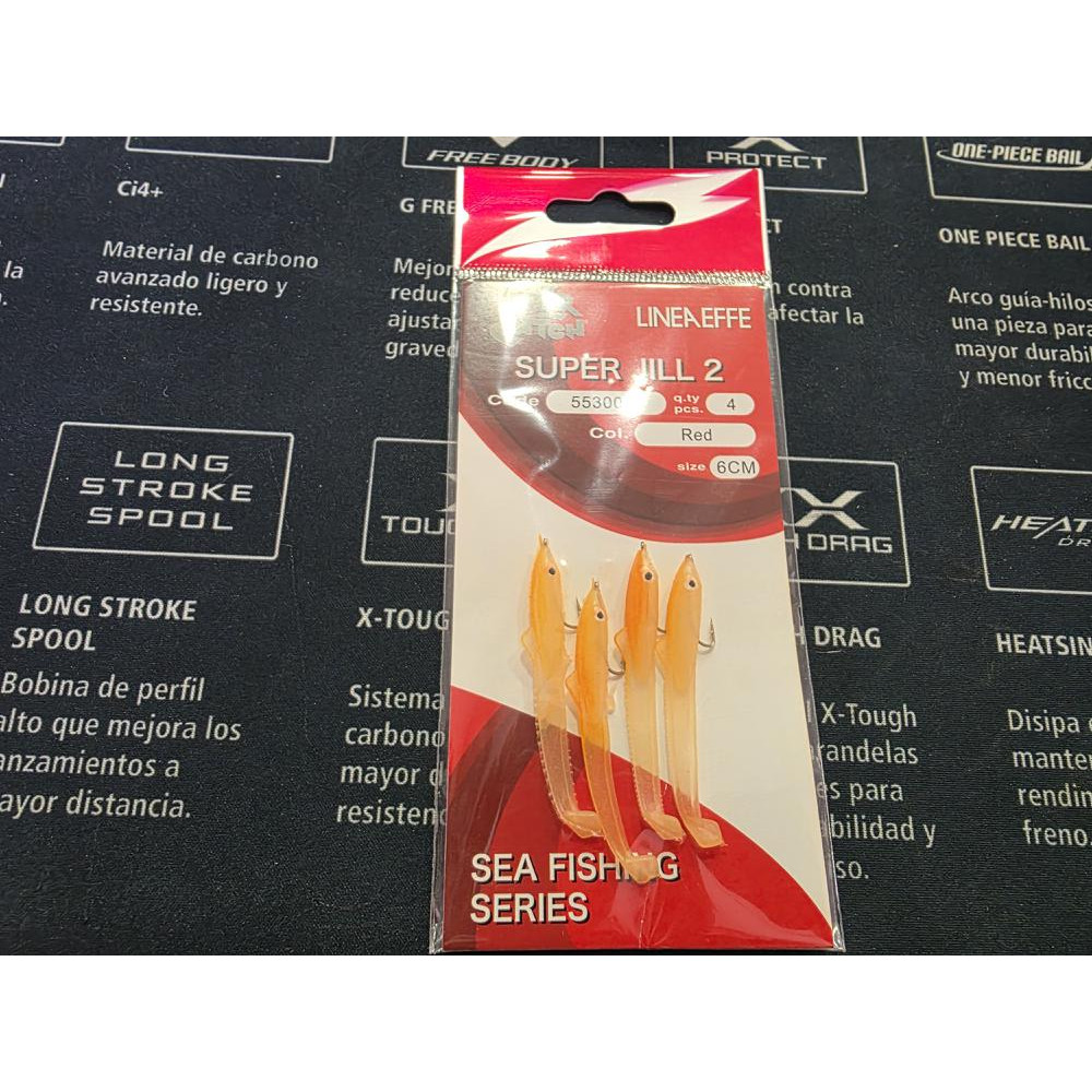SUPER JILL 6CM 2 COL RED LINEAEFFE