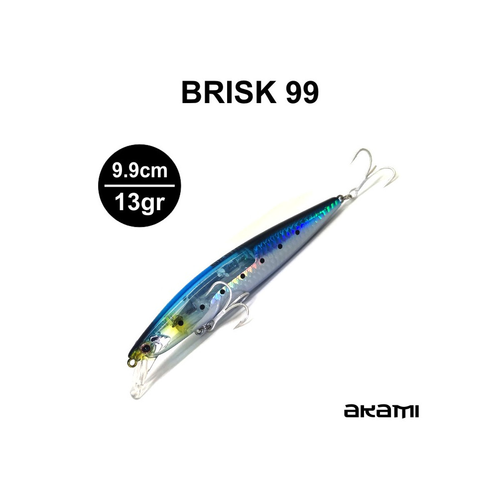 MUESTRA AKAMI BRISK-99 9 9CM/13GR SARDINE