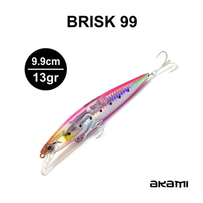 MUESTRA AKAMI BRISK-99 9 9CM/13GR PINK