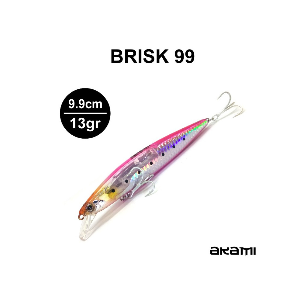 MUESTRA AKAMI BRISK-99 9 9CM/13GR PINK