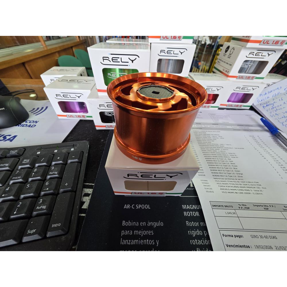 BOBINA RELY UL TYPE 1 6-ORANGE