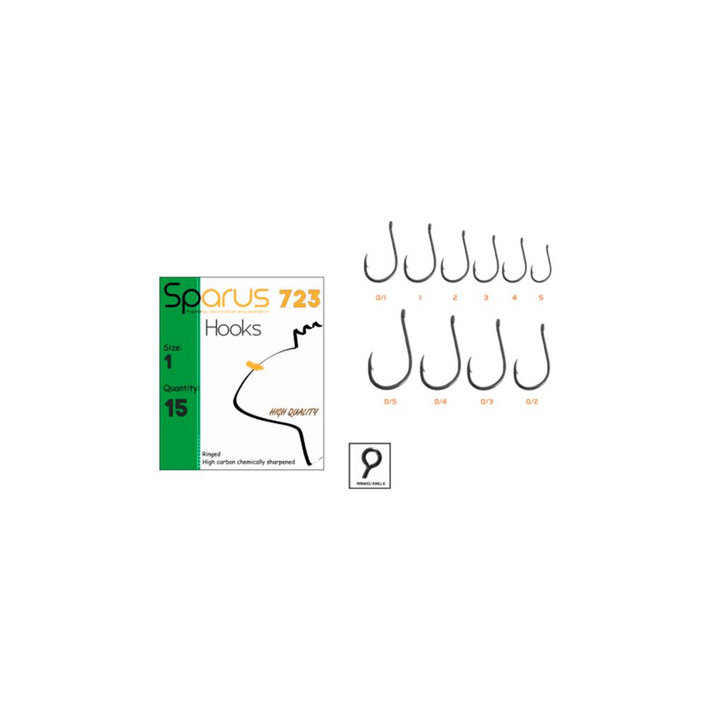 HOOK SPARUS 723 Nº1 15 UNID