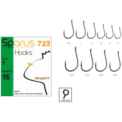HOOK SPARUS 723 Nº3 15 UNID 