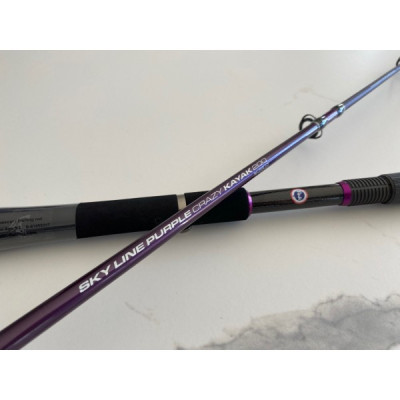 CAÑA SKY LINE PURPLE CRAZY KAYAK 200  5-25 LBS