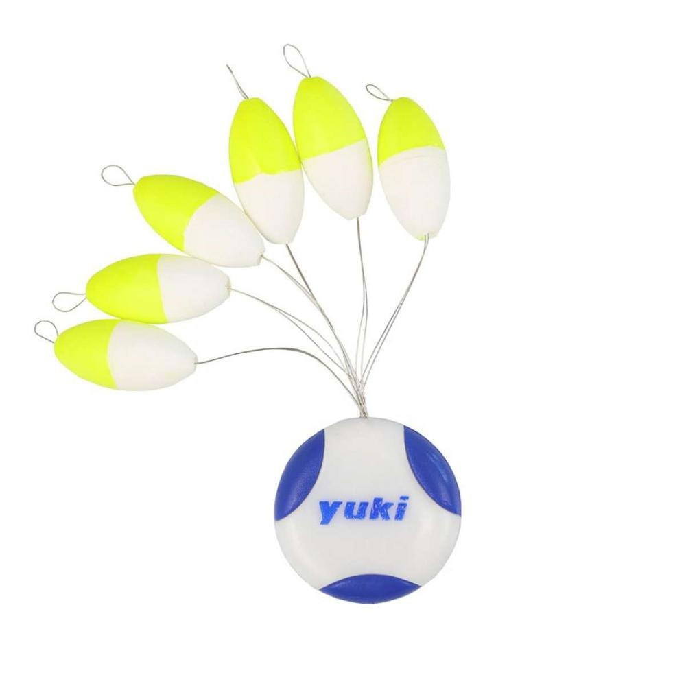 PERLA FLOTANTE YUKI SIZE L11 YELLOW/WHITE