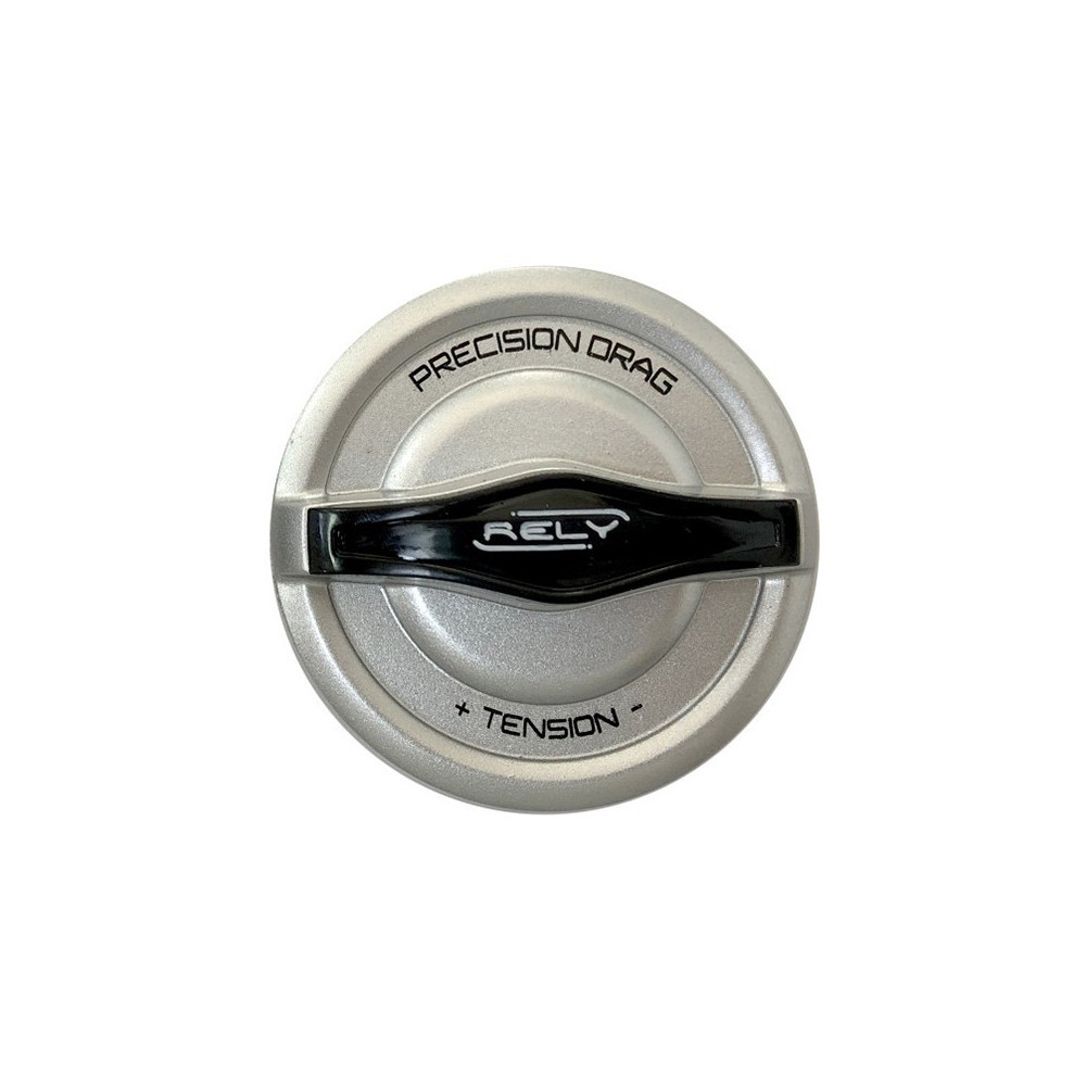 TAPON DE FRENO RELY PLATA Y NEGRO