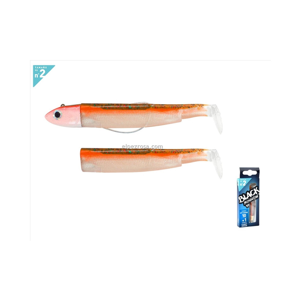 BLACK MINNOW 90-COMBO-OFF SHORE-10G-CANDY GREEN