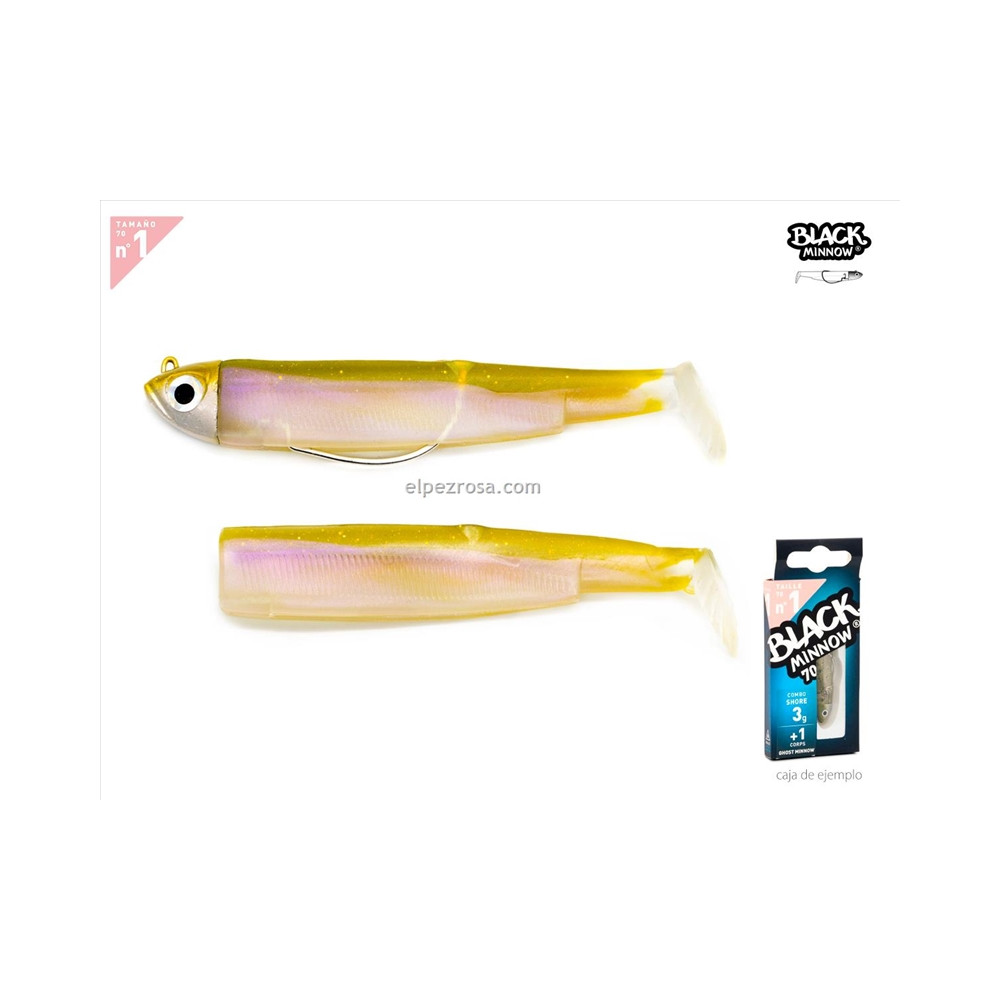BLACK MINNOW 70-COMBO-OFF SHORE-3G-WAKASAGI