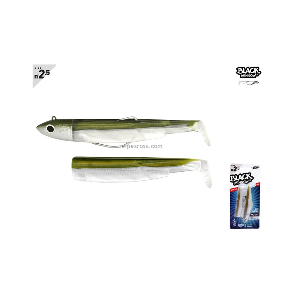 BLACK MINNOW 105-COMBO-OFF SHORE-16G-KHAKI