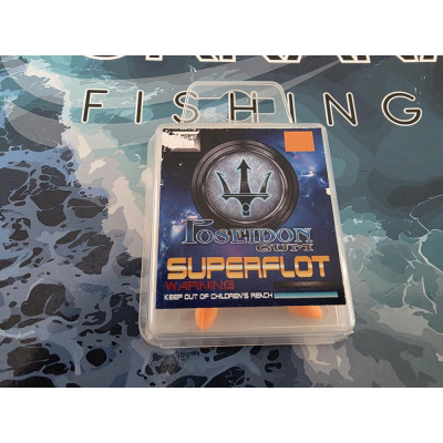 BOYA SUPER FLOTANTE POSEIDON NARANJA 8 PZ