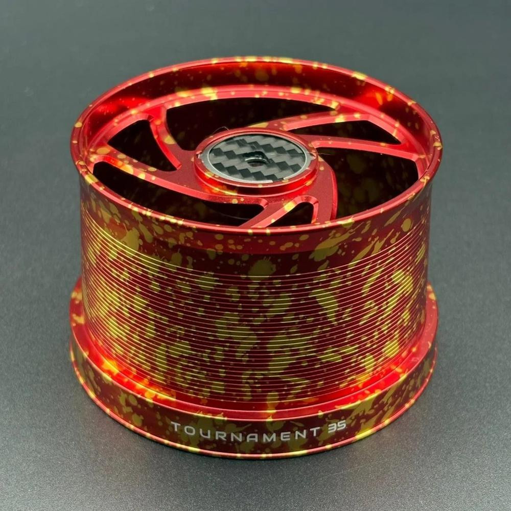 BOBINA YASAKI TOURNAMENT 35 BICOLOR RED/GOLD