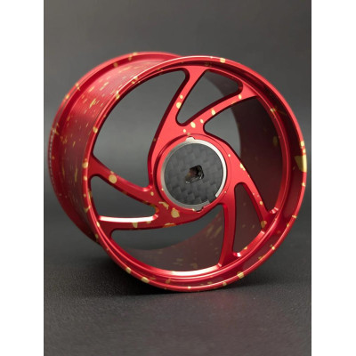 BOBINA YASAKI TOURNAMENT 45 BICOLOR RED/GOLD