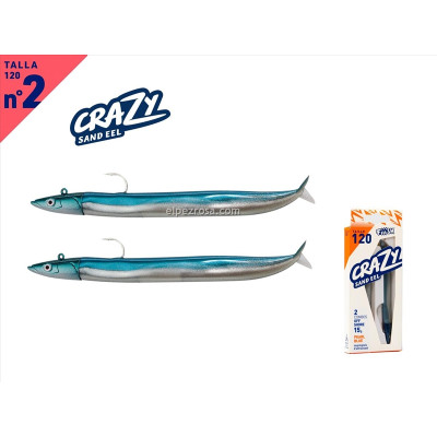 CRAZY SAND EEL 120-DC-OFF SHORE-15G-PEARL BLUE