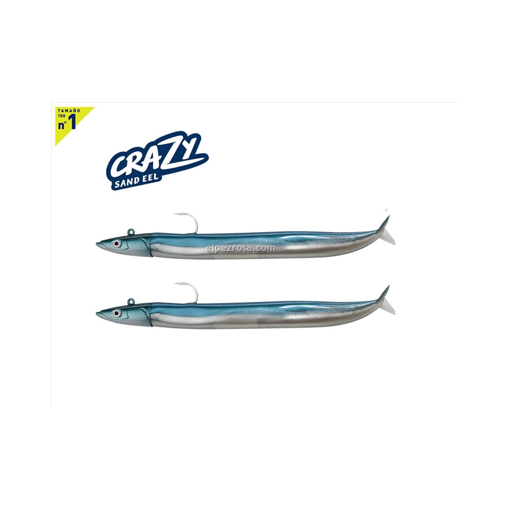 CRAZY SAND EEL 100-DC-OFF SHORE-10G-PERAL BLUE