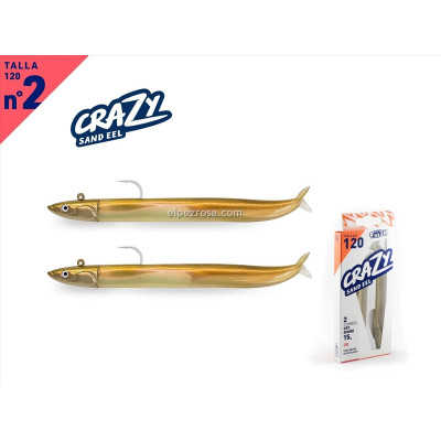 CRAZY SAND EEL 120-DC-OFF SHORE-15G-GOLD