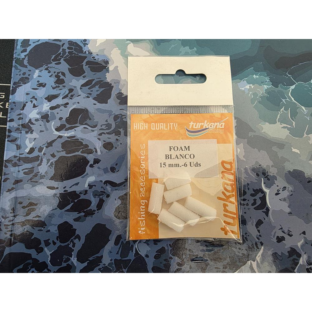 FOAM BLANCO 15MM 6 UND