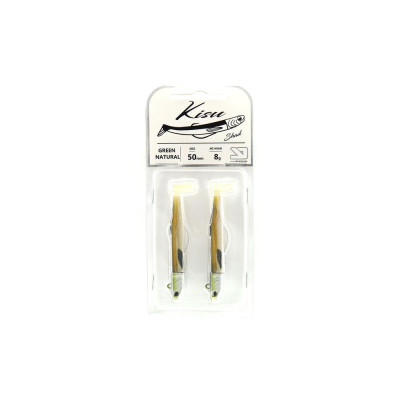 YKR KISU SHAD 50MM/8GRS GREEN NATURAL