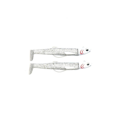 YKR KISU SHAD 70MM/10GRS WHITE SNOW