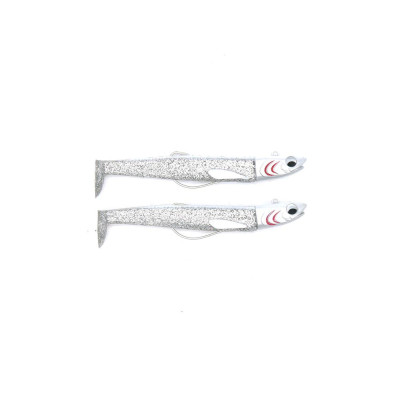 YKR KISU SHAD 70MM/15GRS WHITE SNOW