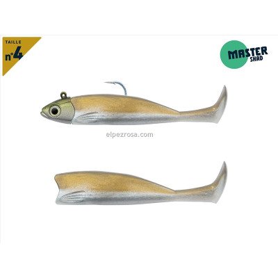 MASTER SHAD 100-COMBO-MEDIUM-15G-KHAKI
