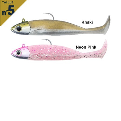 MASTER SHAD 100-COMBO-HEAVY-21G-KHAKI