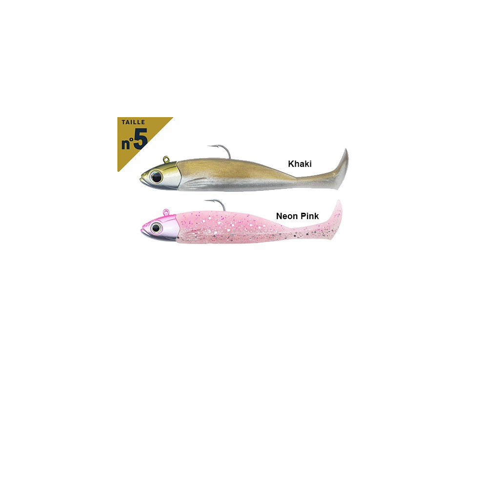MASTER SHAD 100-COMBO-HEAVY-21G-KHAKI