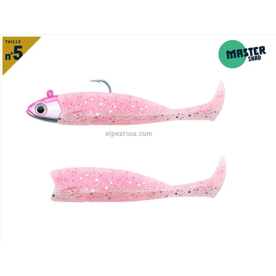 MASTER SHAD 125-COMBO-HEAVY-36G-NEON PINK