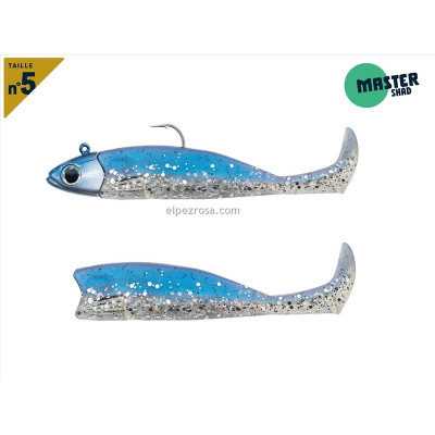 MASTER SHAD 125-COMBO-MEDIUM-25G-BLUE STRIKE