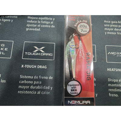 RAMA JIG GR 20 COL400 BLACK/SILVER