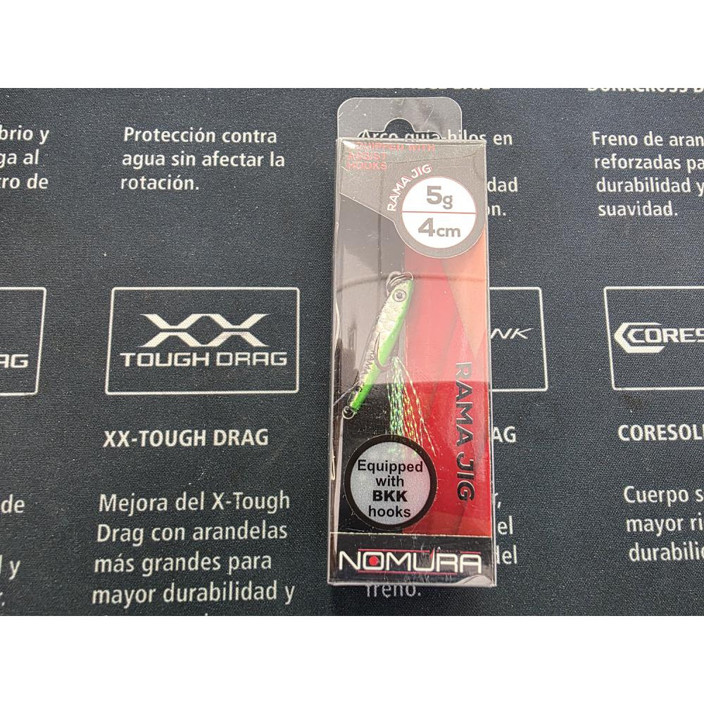 RAMA JIG GR 5 COL403 H GREEN/SILVER