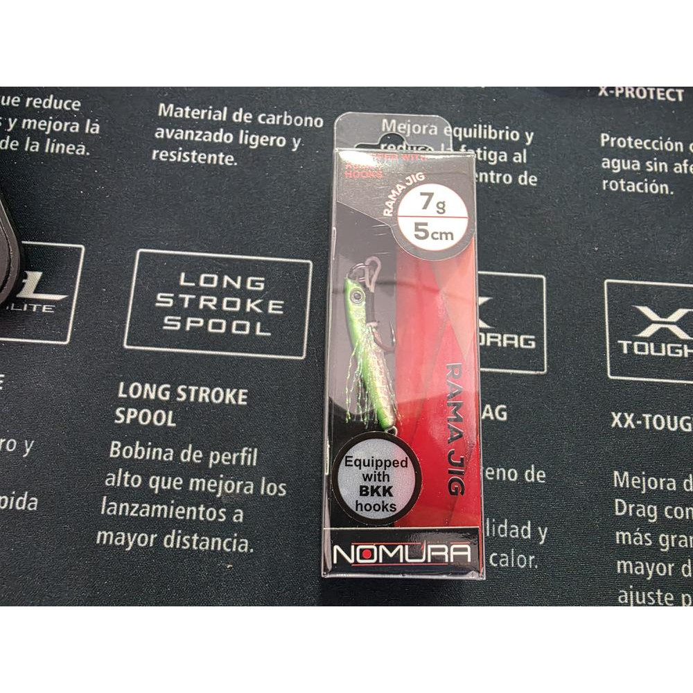 RAMA JIG GR 7 COL403 H GREEN/SILVER