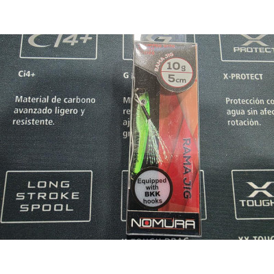 RAMA JIG GR 10 COL403 H GREEN/SILVER