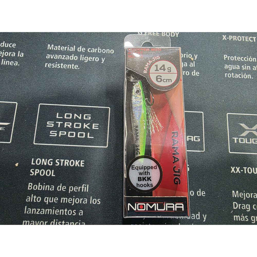 RAMA JIG GR 14 COL403 H GREEN/SILVER