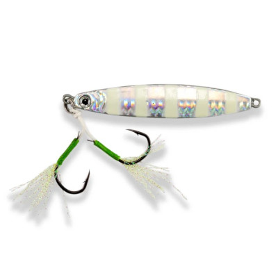 GENZAI JIG GR 60 COL502 STRIPED WHITE