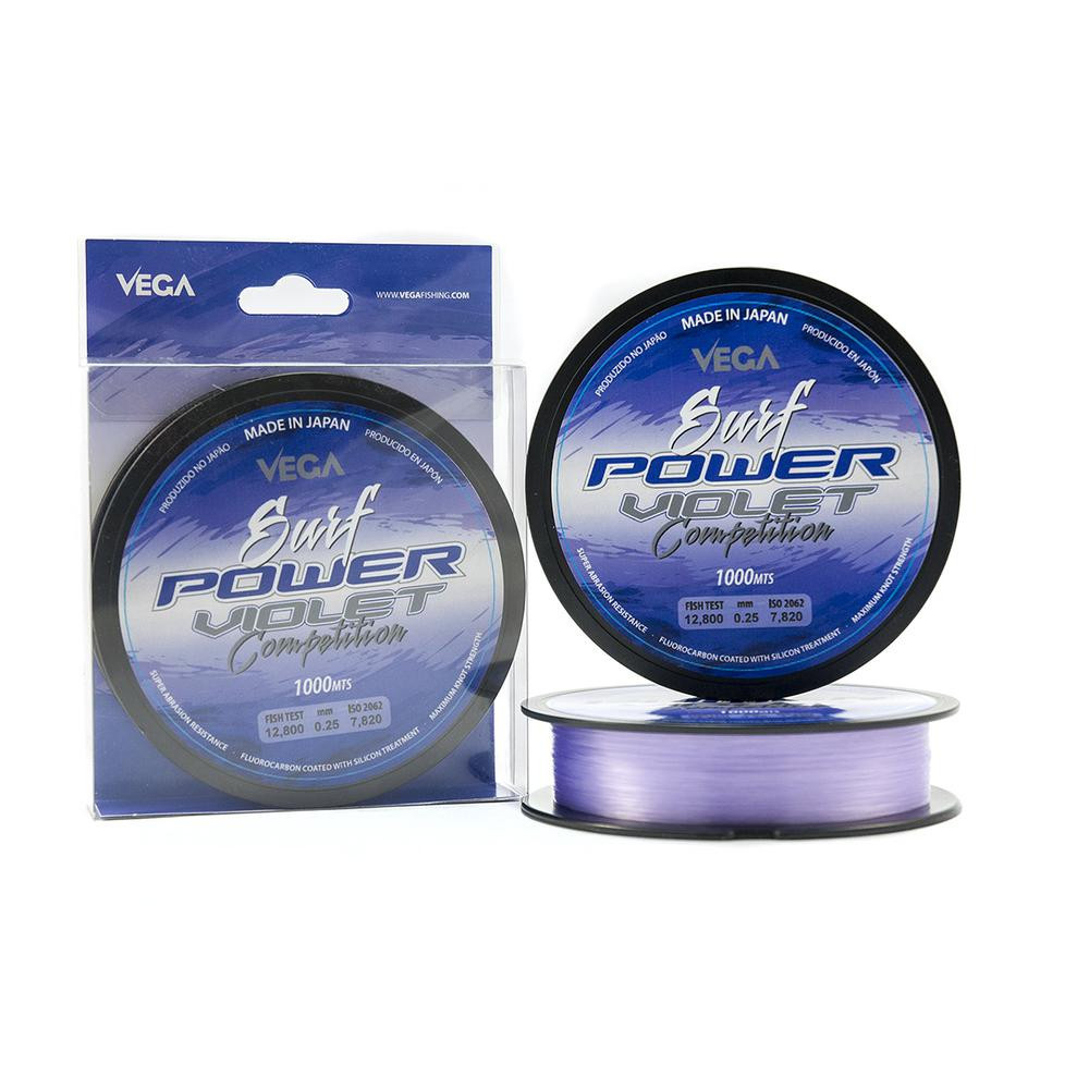 HILO VEGA SURF POWER VIOLET 0 25MM 1000MT