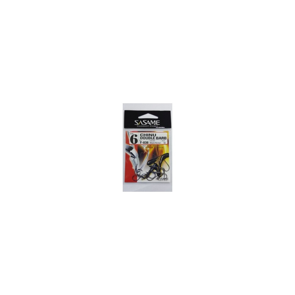 ANZ SASAME DOUBLE BARB 1/0 F-838
