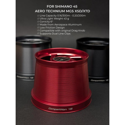 BOBINA YASAKI COMPETICION 45 ROJA