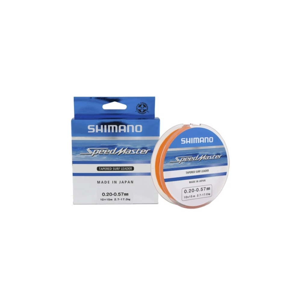 TAPERED LEADER SPEEDMASTER 10X15M 0 18-0 50M CLEAR