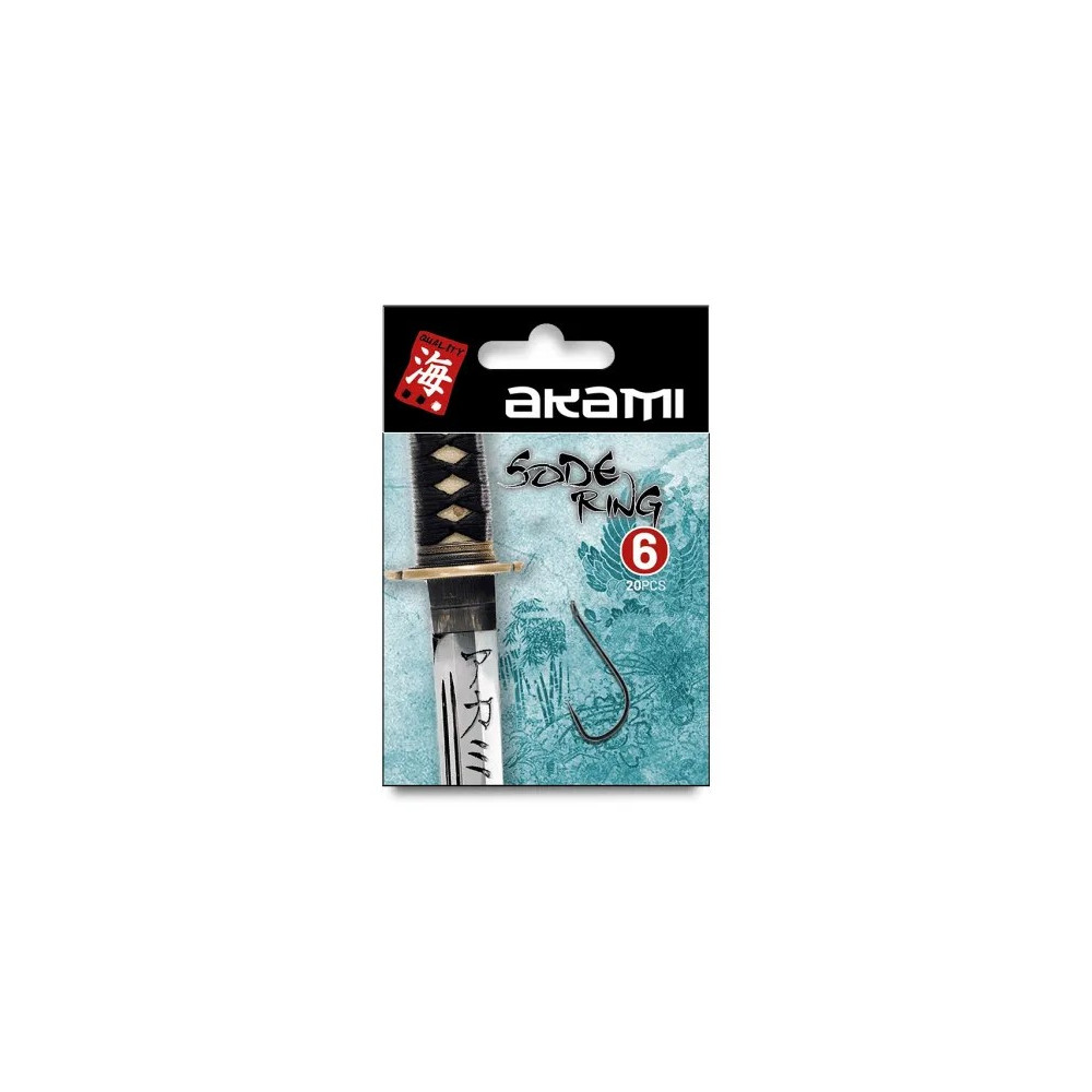 ANZUELO AKAMI SODE RING Nº6-BOLSA 20