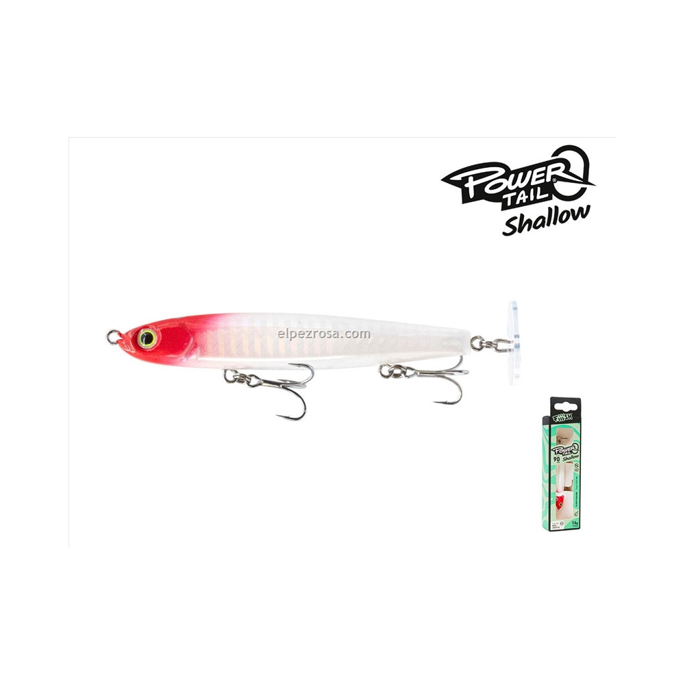 POWERTAIL SHALLOW 90-14G-RED-WHITE