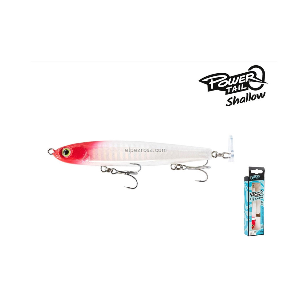 POWERTAIL SHALLOW 110-27G-RED-WHITE