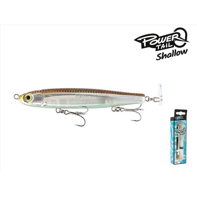 POWERTAIL SHALLOW 110-27G-GHOST SHINER