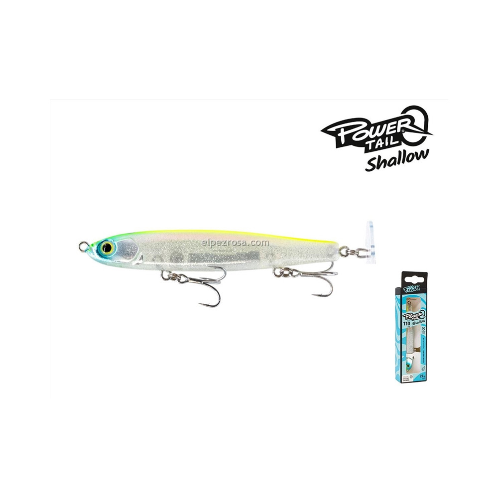 POWERTAIL SHALLOW 110-27G-CHART SHINER