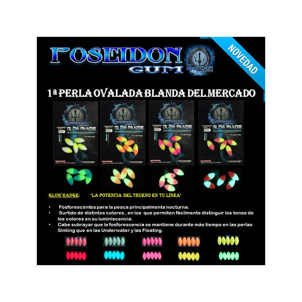 FOAM OVALADO 14CM 7 MM BLANCO/ROJO