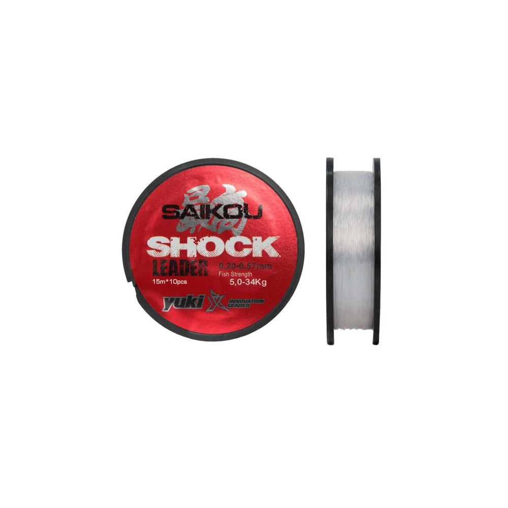SAIKOU SHOCK LEADER 0 14-0 57 CLEAR 10PC