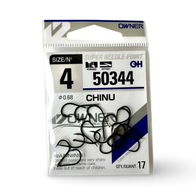 ANZUELO OWNER CHINU 50344/4 BLACK